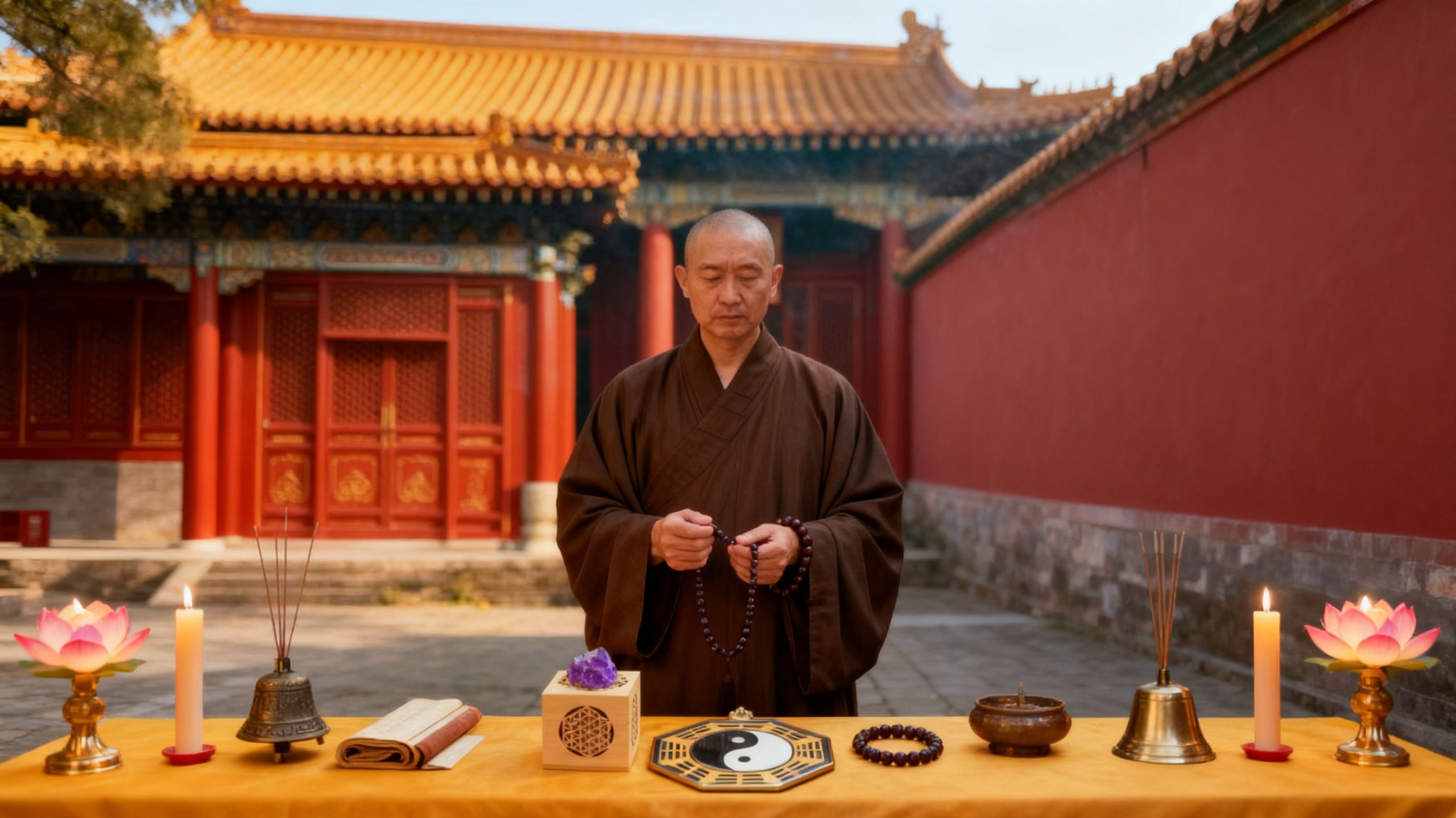 开光仪式场景