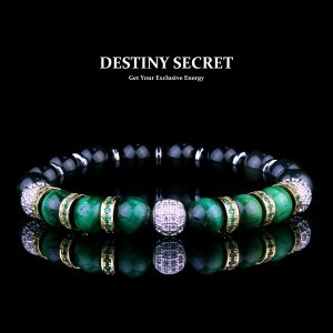 Obsidian and Tiger Eye Bracelet (8mm)
