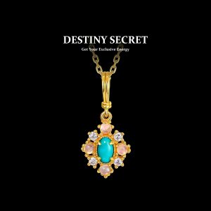 Turquoise S925 Silver Pendant Necklace
