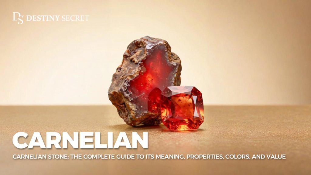 Carnelian Stone The Complete Guide to Its Meaning, Properties, Colors and Value-Destiny-Secret