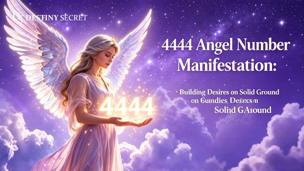 4444 Angel Number Manifestation 01 Destiny Secret