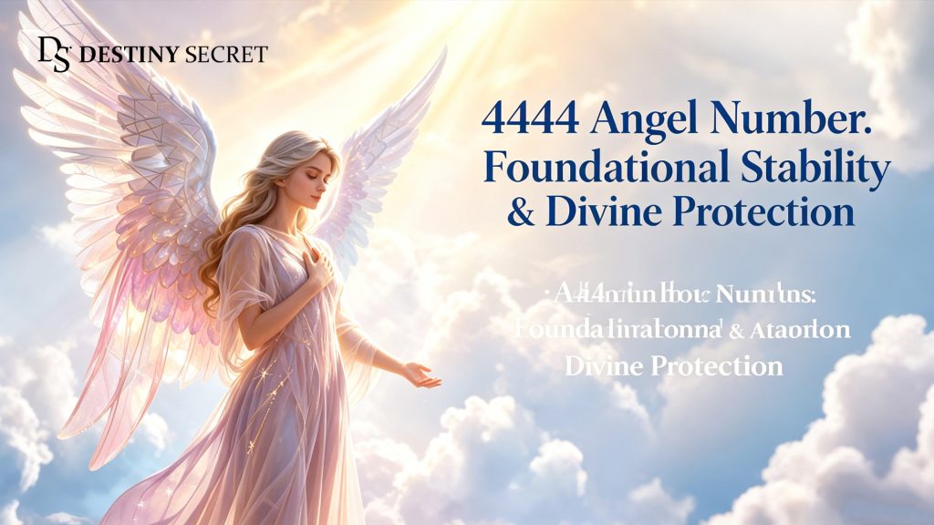 4444 Angel Number Meaning 01 Destiny Secret