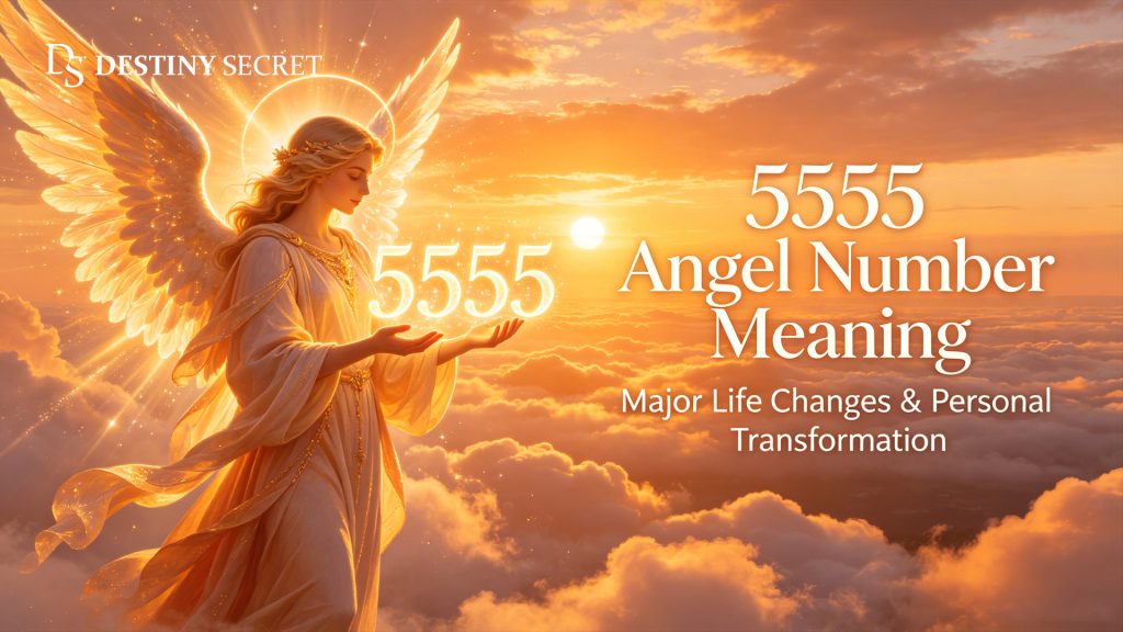 5555 Angel Number Meaning Destiny Secret