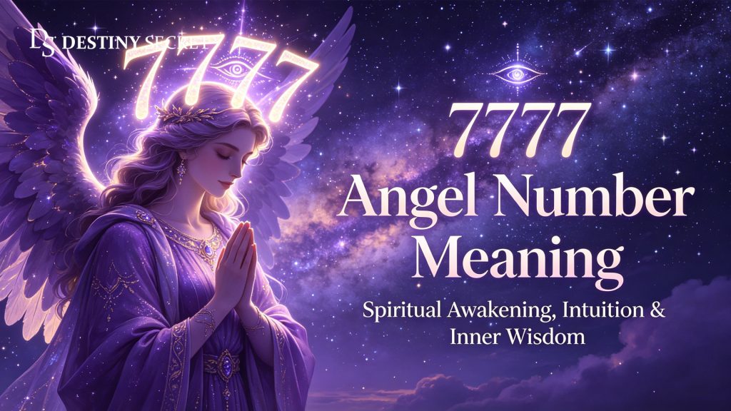 7777 Angel Number Meaning Destiny Secret