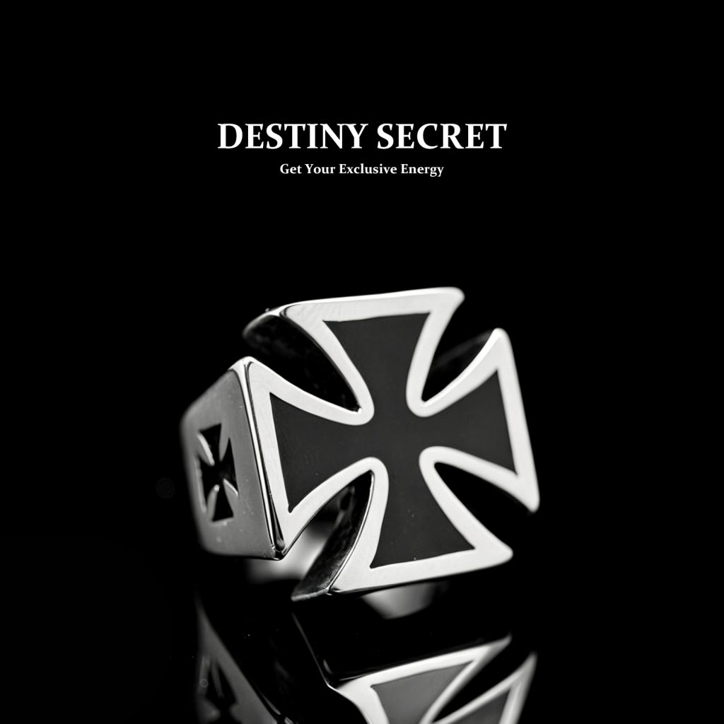 Cross Men's Titanium Ring 01 Destiny Secret