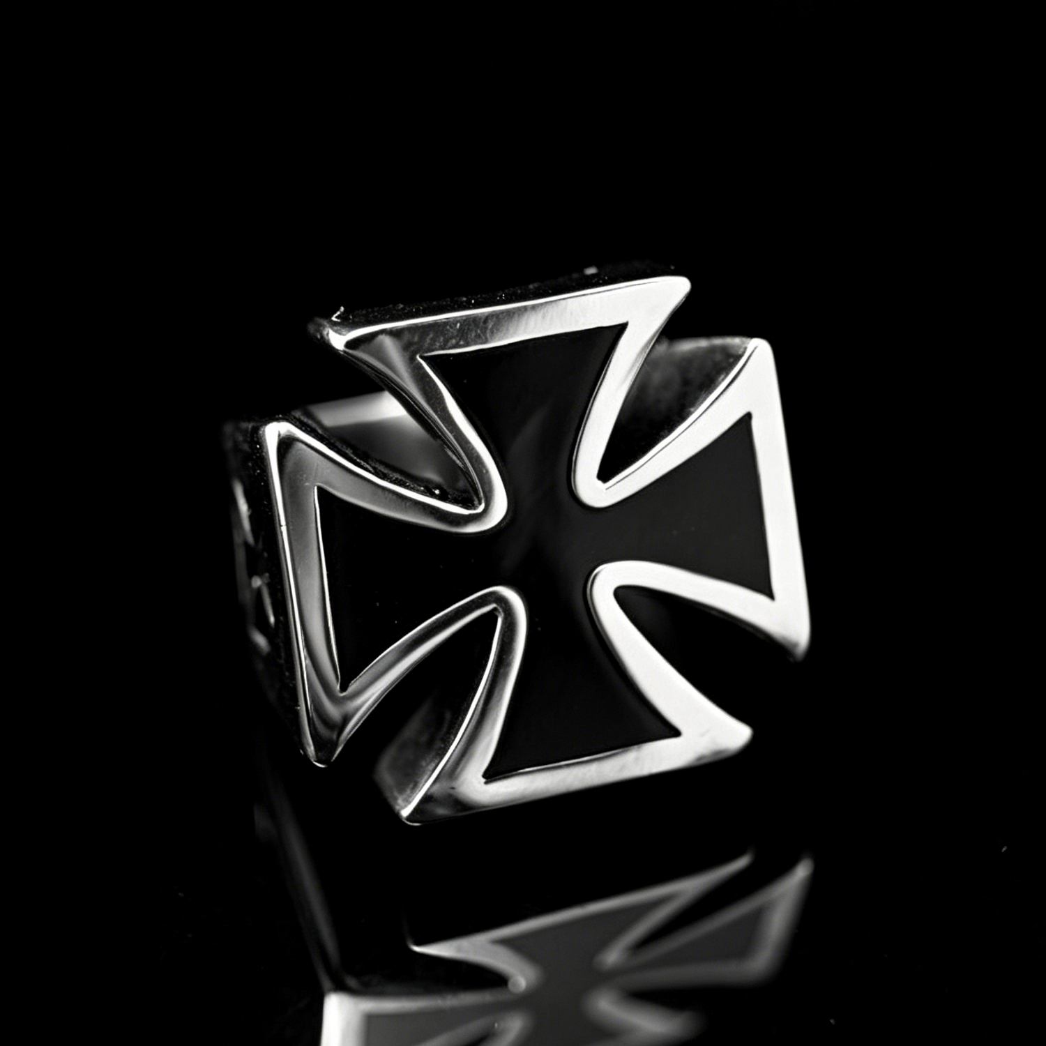 Cross Men's Titanium Ring 02 Destiny Secret