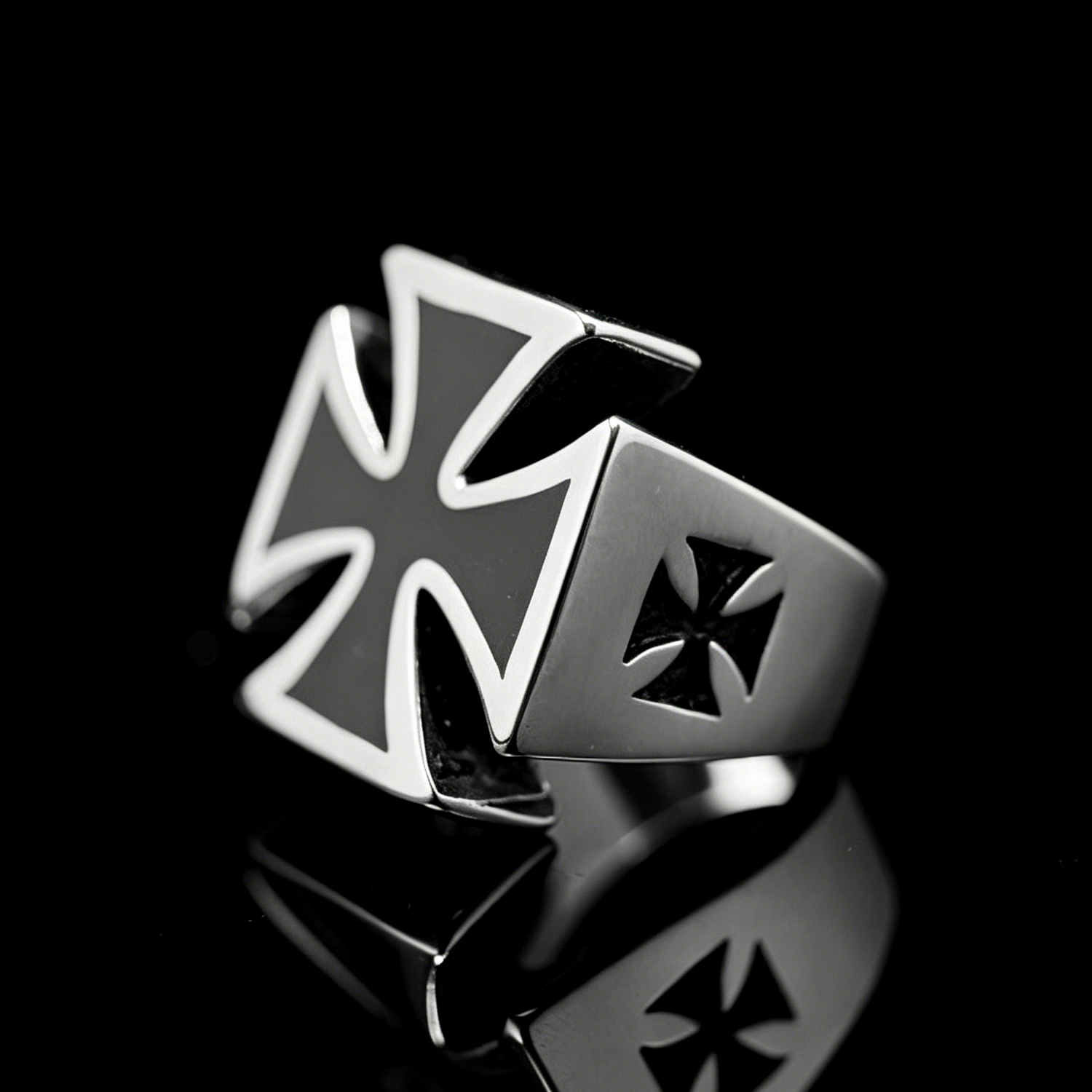 Cross Men's Titanium Ring 03 Destiny Secret