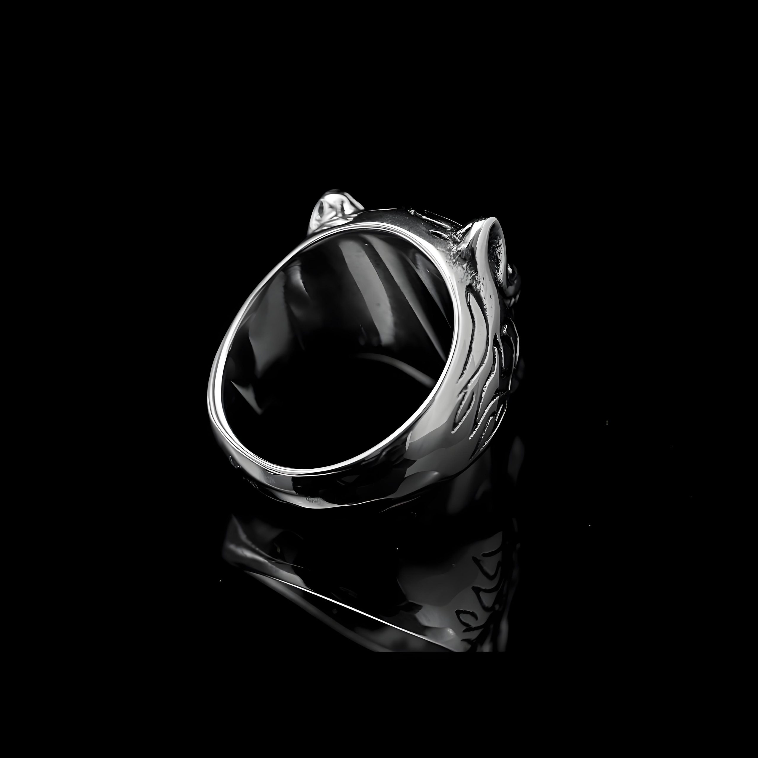 Panther Men's Titanium Ring 06 Destiny Secret