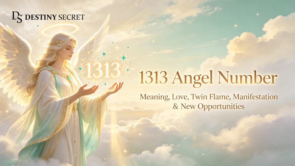 1313 Angel Number creative expansion, new opportunities and spiritual manifestation divine meaning