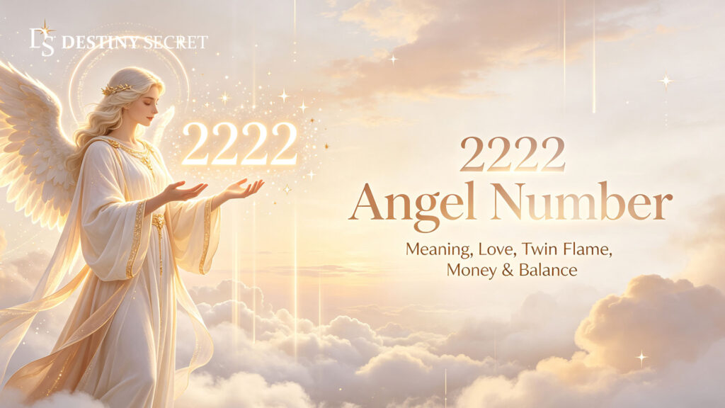 2222 Angel Number spiritual balance, divine harmony and patient new beginnings spiritual meaning