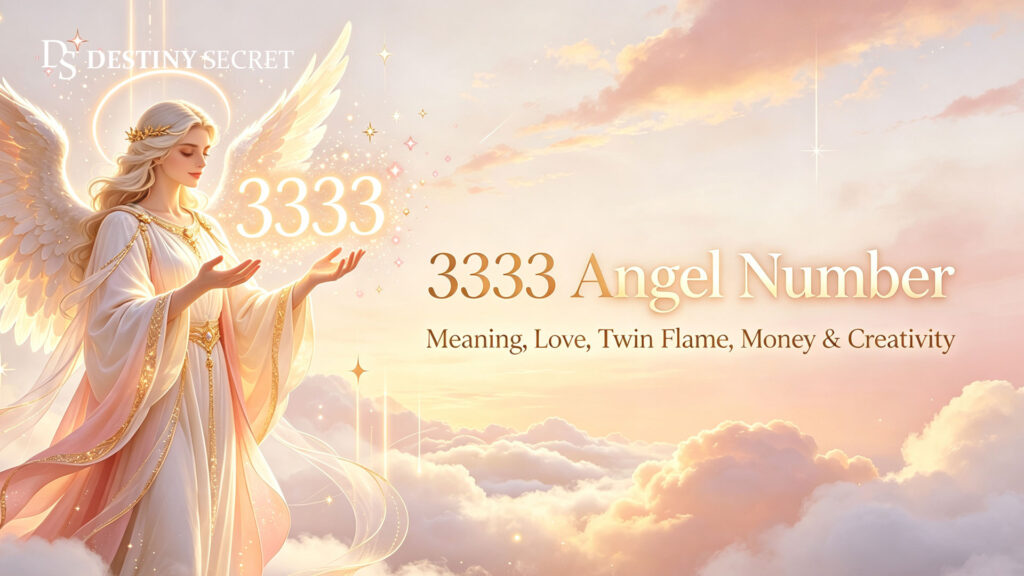 3333 Angel Number spiritual expansion, creative energy and divine support spiritual meaning