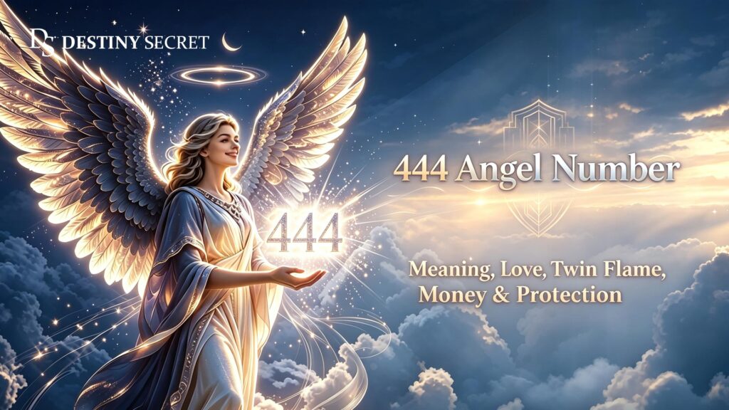 444 Angel Number spiritual protection, stable energy and divine guidance meaning